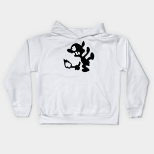 Fire Attack- Mr. Game & Watch Kids Hoodie